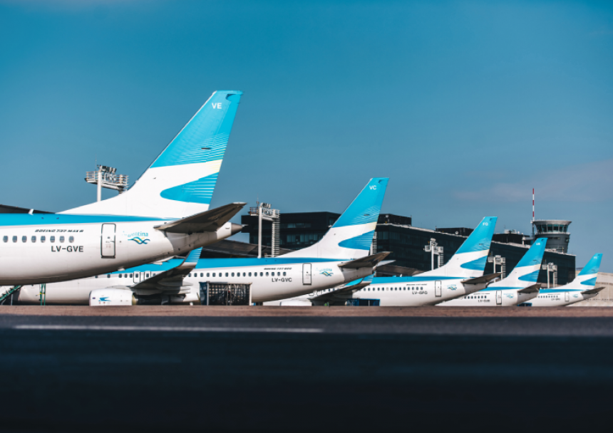 Aumentan frecuencias en red de cabotaje de Aerolíneas Argentinas